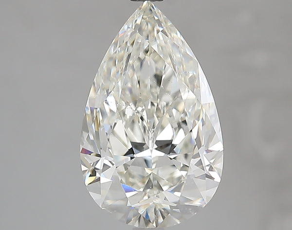 3.02ct Pear Natural Diamond — J SI2, GIA Certified