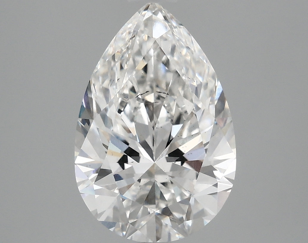 3.1ct Pear Lab-Grown Diamond — F VS2, IGI Certified