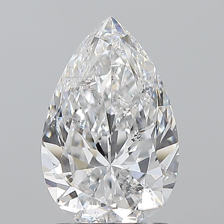 1.71ct Pear, D SI2 — GIA
