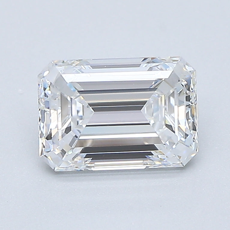 1.3ct Emerald Natural Diamond — D VVS1, GIA Certified