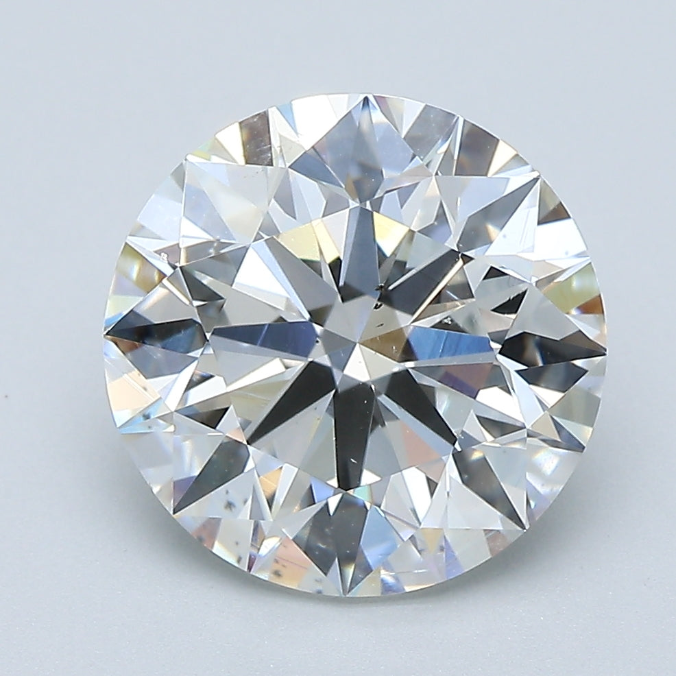 4.09ct Round, H SI1 — GIA — Laura Milman New York