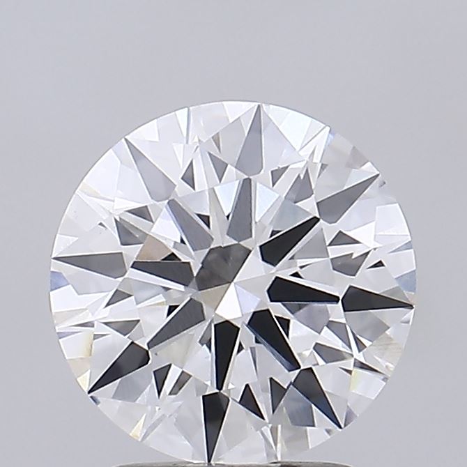 2.45ct Round, F VS1 — IGI