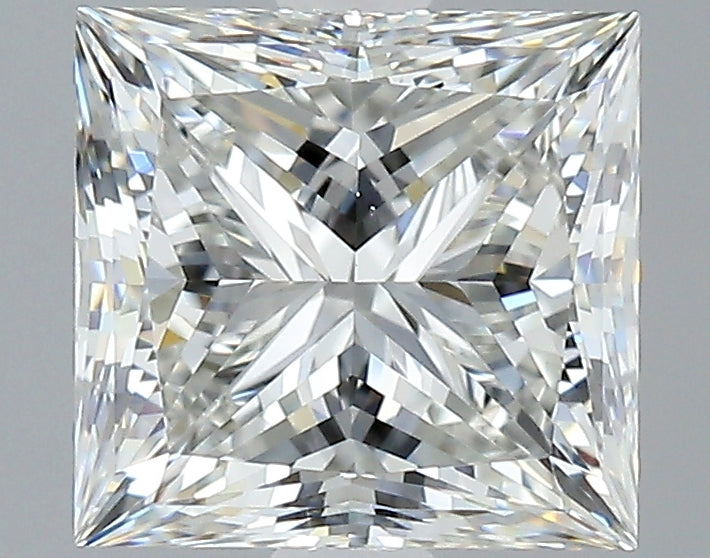 2.01ct Princess Natural Diamond — H VS2, GIA Certified
