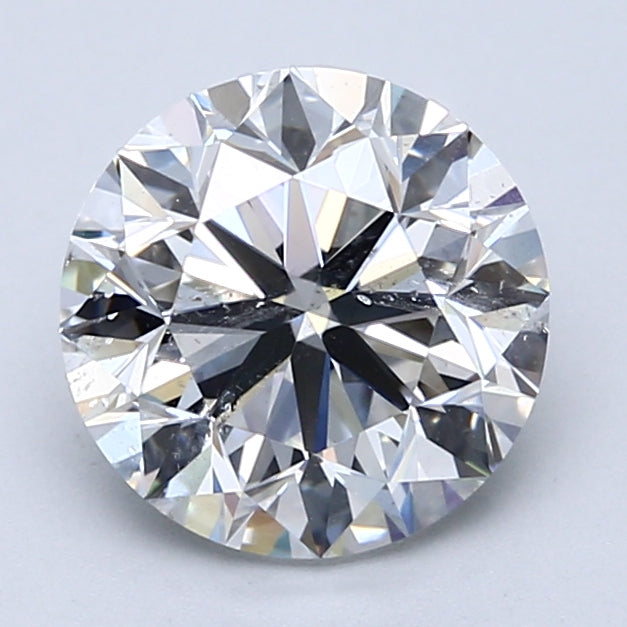 2.5ct Round Natural Diamond — E SI2, GIA Certified