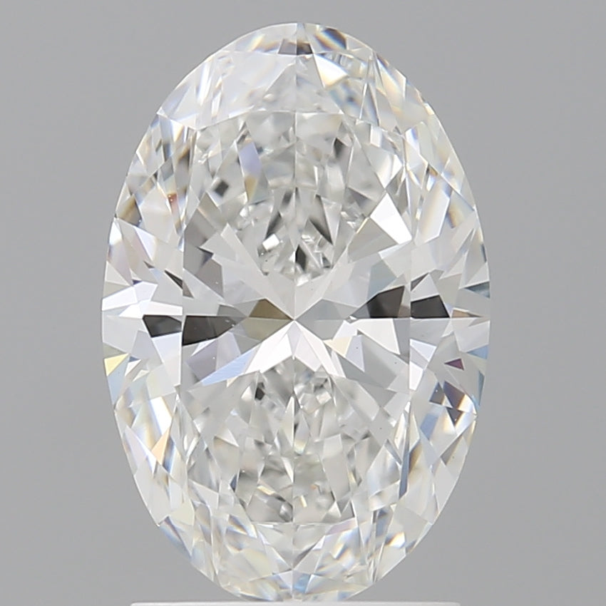 2.1ct Oval Lab-Grown Diamond — F VVS2, IGI Certified
