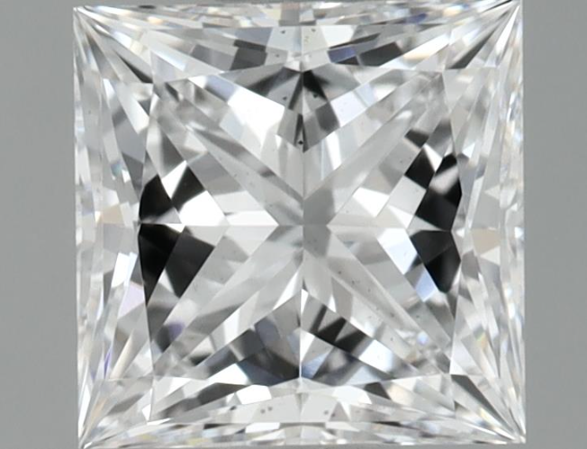 2.81ct Princess, D VS2 — IGI
