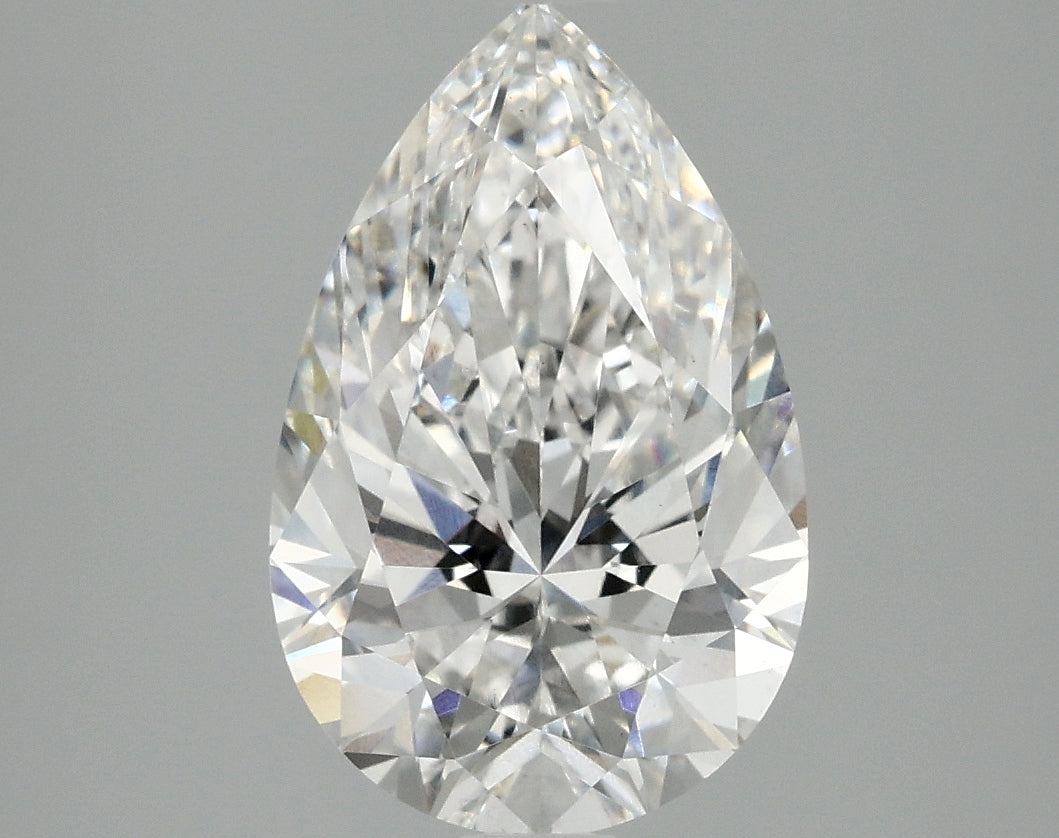 3.08ct Pear, E VS1 — IGI