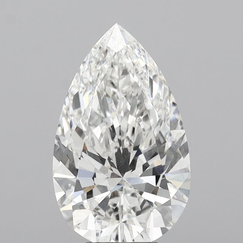 4.67ct Pear Lab-Grown Diamond — F VVS2, IGI Certified