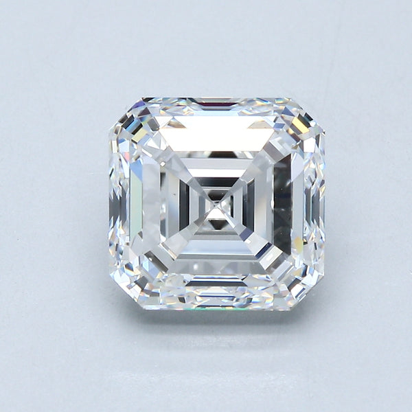 4.01ct ASSCHER, E VS2 — GIA