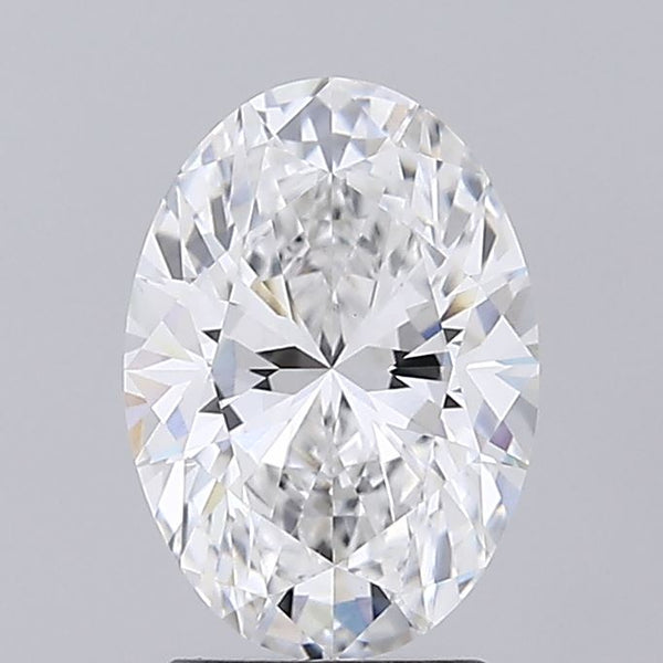 2.09ct Oval, D VVS2 — IGI