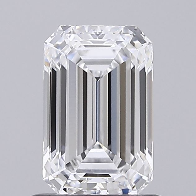 1.09ct Emerald Lab-Grown Diamond — D VVS2, IGI Certified