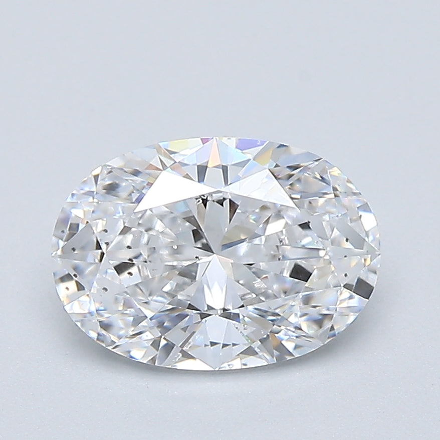 1.57ct Oval Natural Diamond — D SI1, GIA Certified