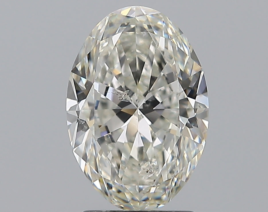 2.51ct Oval Natural Diamond — I SI2, GIA Certified