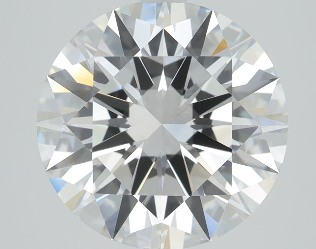 2.6ct Round, D VVS2 — IGI