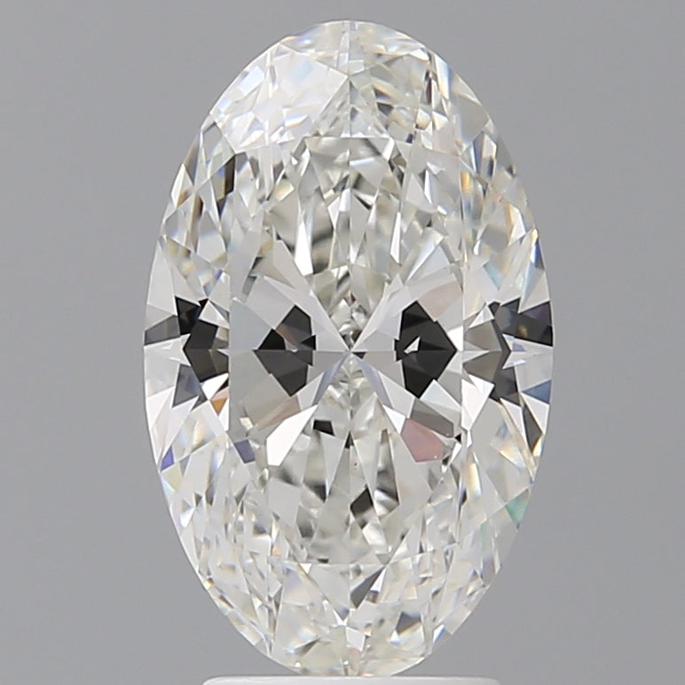 3.56ct Oval Lab-Grown Diamond — F VVS2, IGI Certified