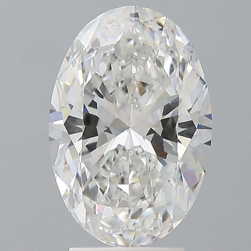 3.54ct Oval Lab-Grown Diamond — F VS1, IGI Certified