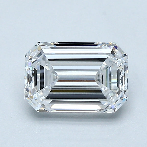 1.2ct EMERALD, D VVS2 — GIA