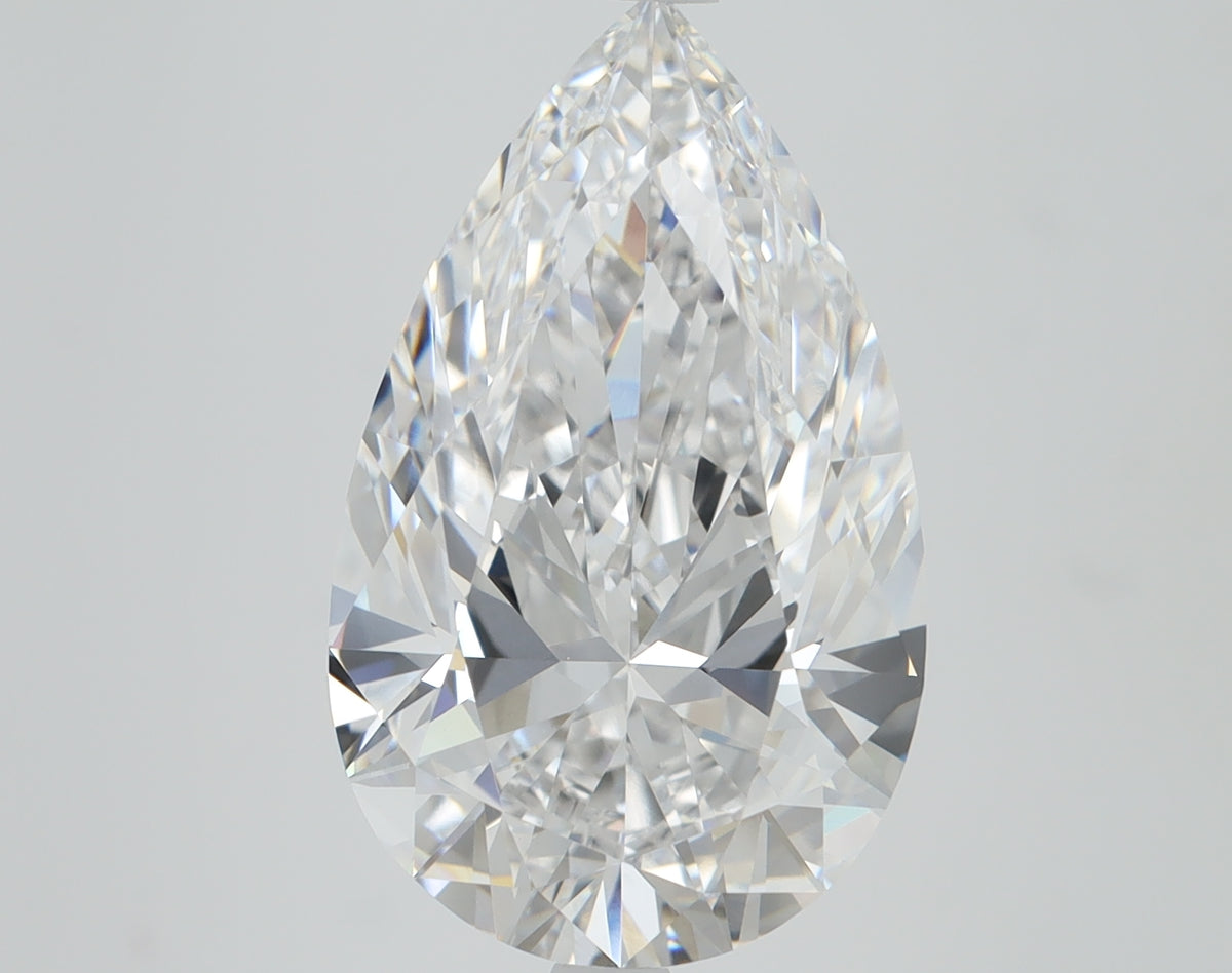 5.52ct Pear, D VVS2 — IGI