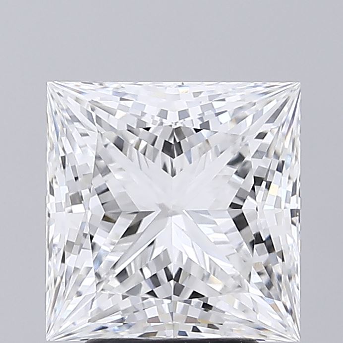 3.58ct Princess Lab-Grown Diamond — E VVS2, IGI Certified
