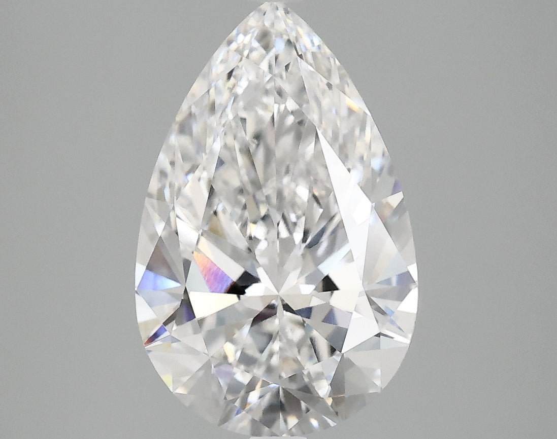 2.97ct Pear Lab-Grown Diamond — D VVS2, IGI Certified
