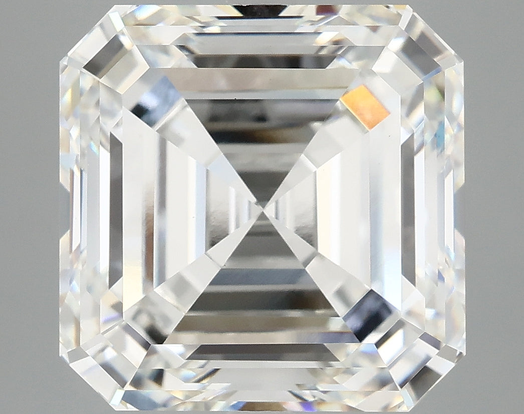 10.04ct Asscher, F VS1 — IGI