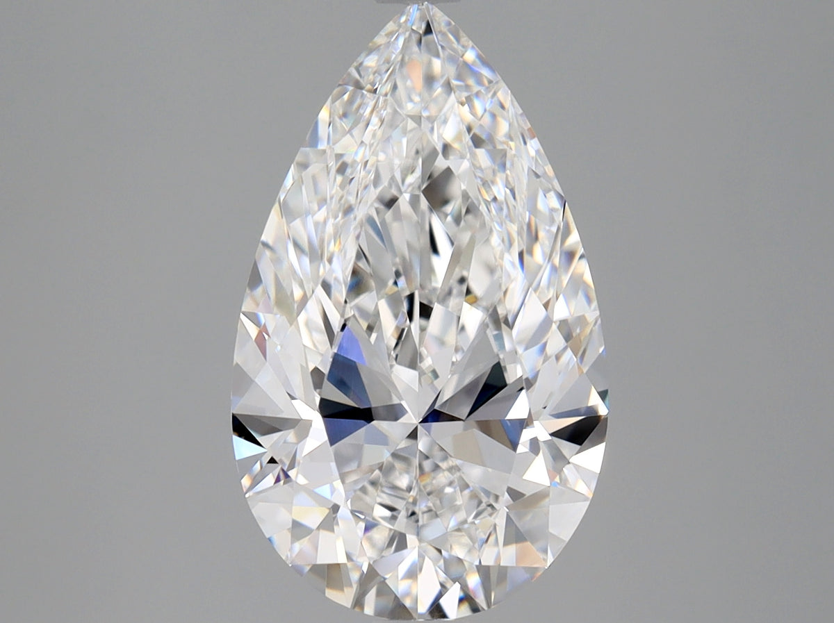 3.01ct Pear Natural Diamond — D VS1, GIA Certified