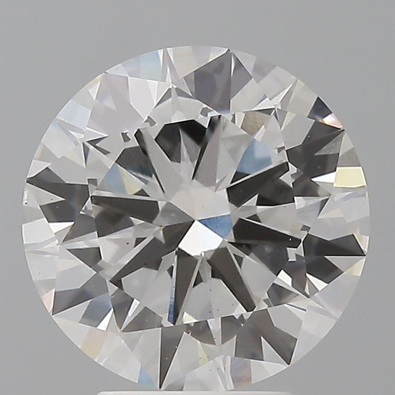 4.04ct Round Lab-Grown Diamond — F VS2, IGI Certified