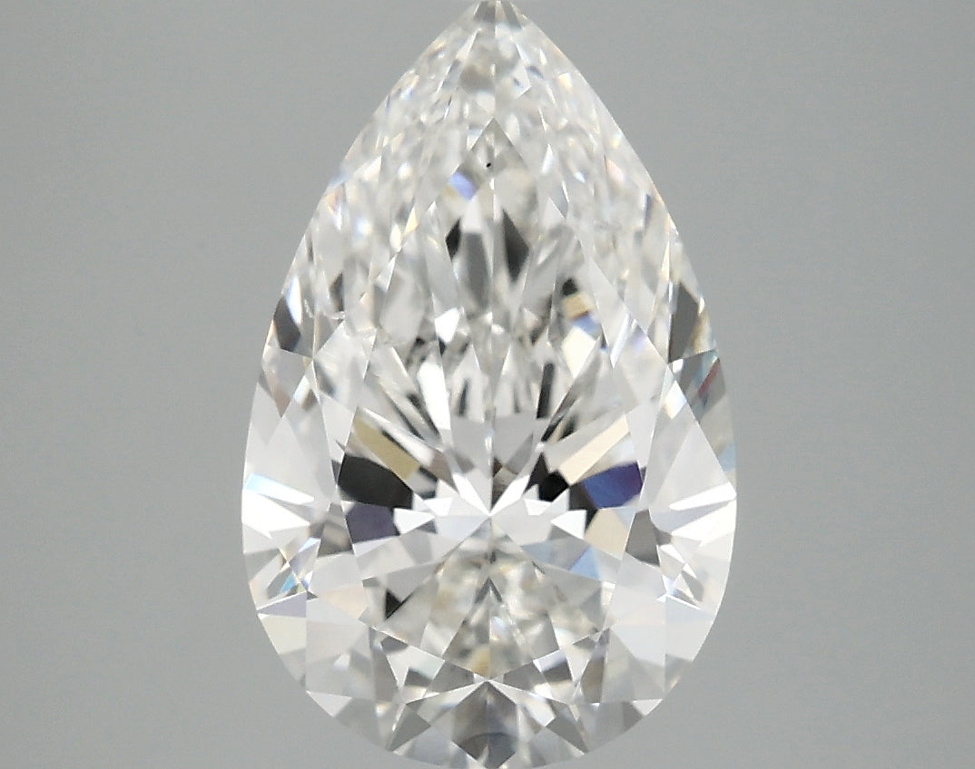 3.09ct Pear Lab-Grown Diamond — F VS2, IGI Certified