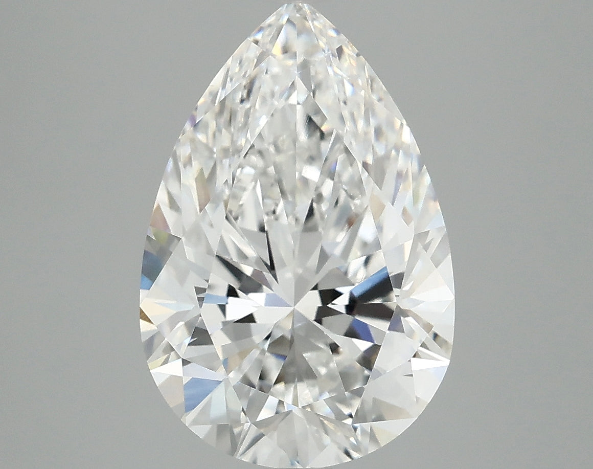 4.56ct Pear, E VS1 — IGI