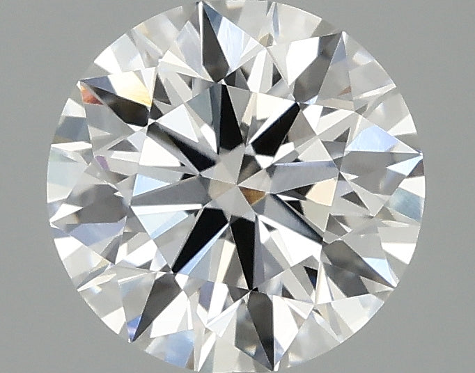 2.06ct Round, F VS1 — IGI