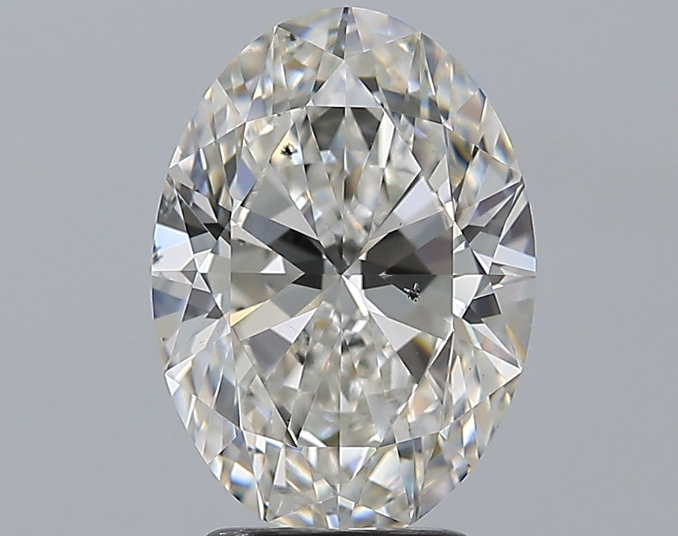 3.01ct Oval, H SI1 — GIA