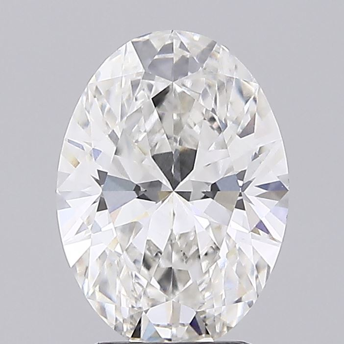 2.56ct Oval, F VVS2 — IGI