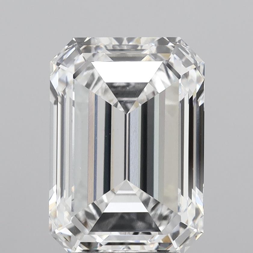 4.09ct Emerald Lab-Grown Diamond — D VVS2, IGI Certified