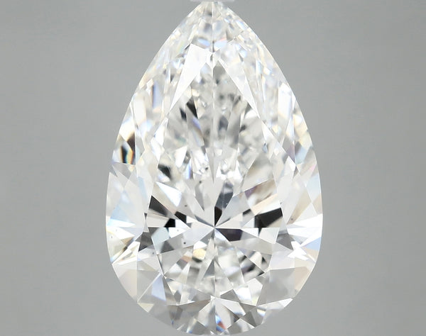 6.01ct Pear, F VS2 — IGI