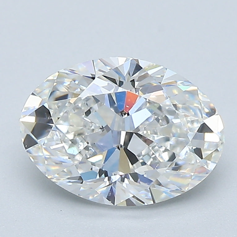 1.8ct Oval Natural Diamond — D VS2, GIA Certified