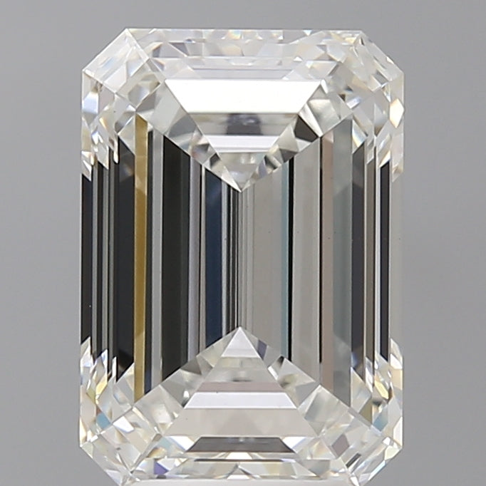 4.57ct Emerald Lab-Grown Diamond — F VVS2, IGI Certified