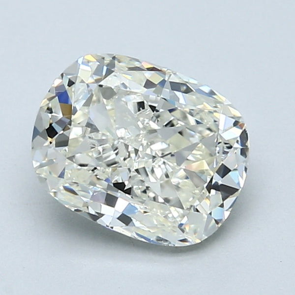 2.0ct Cushion Brilliant, J SI1 — GIA