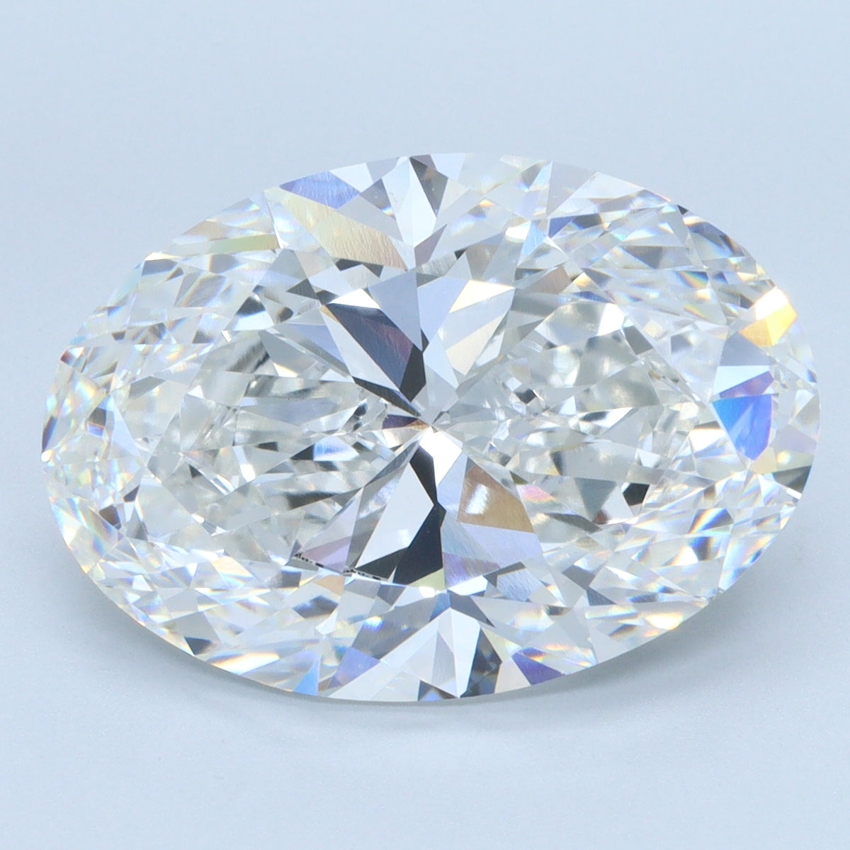8.55ct Oval, F VS1 — IGI