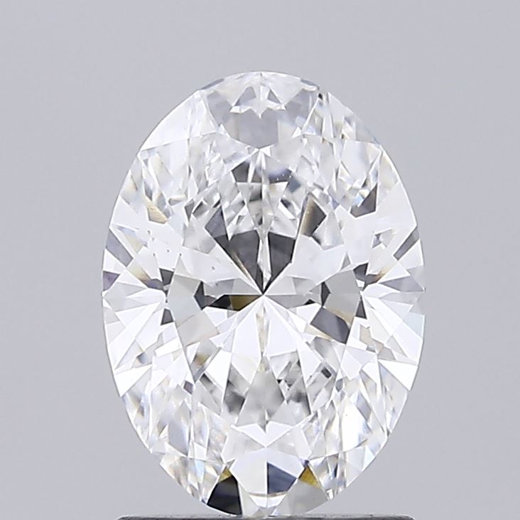 1.36ct Oval, D VS1 — IGI
