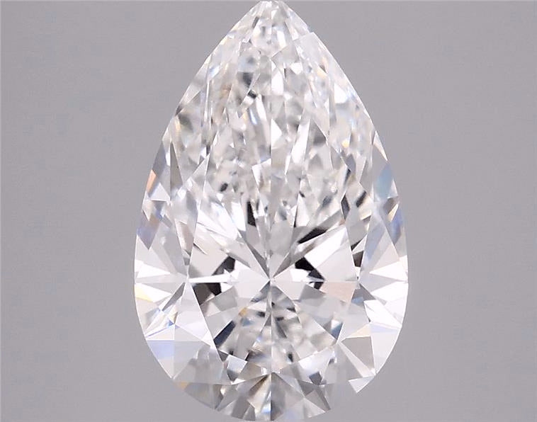 3.1ct Pear, E VS1 — IGI