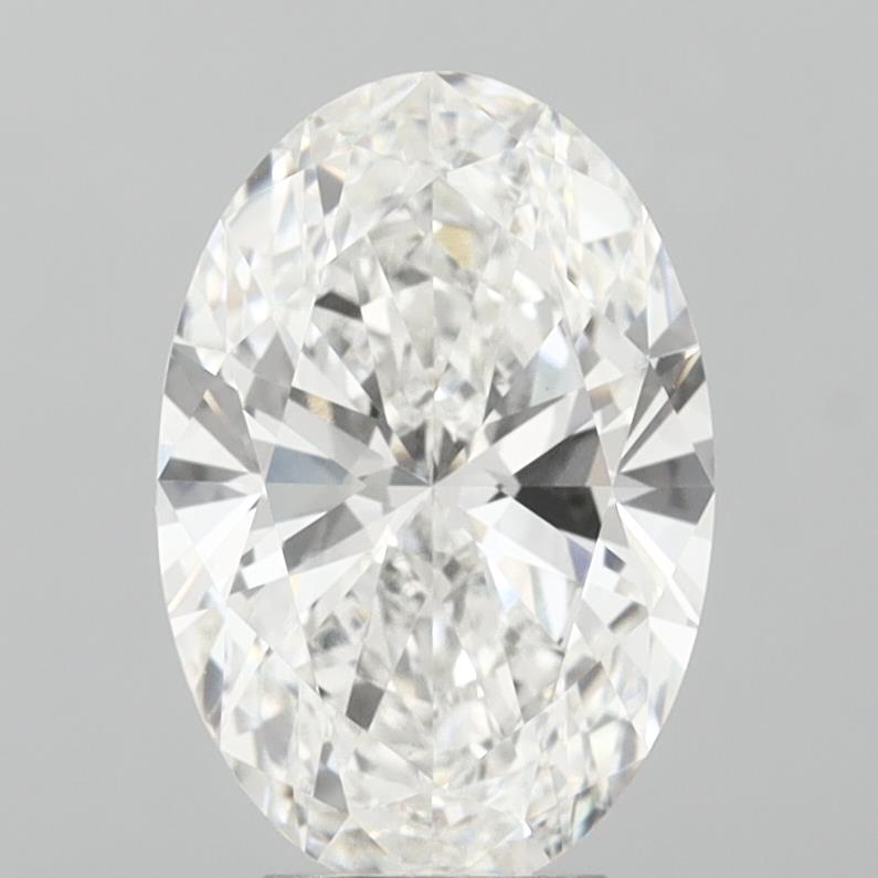5.01ct Oval Lab-Grown Diamond — F VVS2, IGI Certified