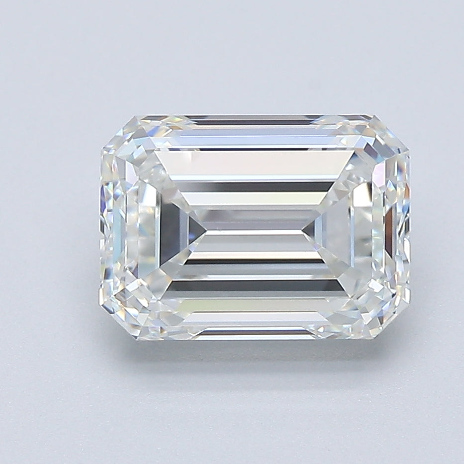 2.5ct Emerald Natural Diamond — H VS2, GIA Certified