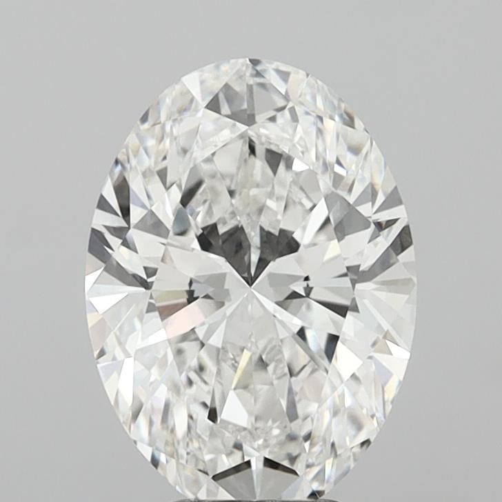5.18ct Oval, F VVS2 — IGI