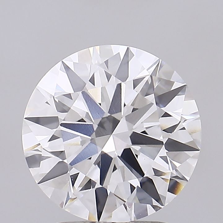 2.72ct Round, F VVS2 — IGI
