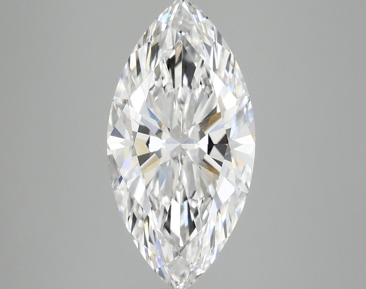 3.03ct Marquise Lab-Grown Diamond — D VVS1, IGI Certified