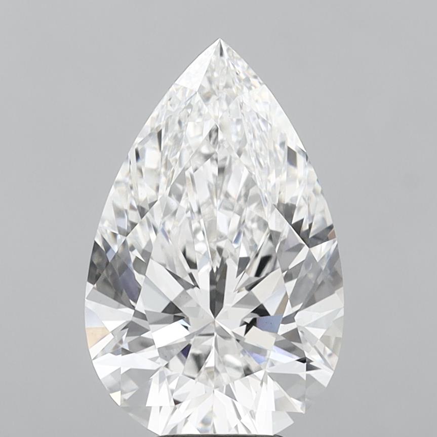 6.11ct Pear Lab-Grown Diamond — D VS1, IGI Certified