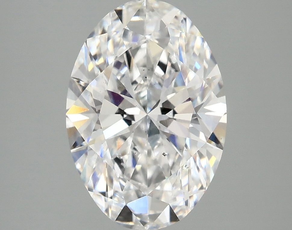 2.77ct Oval, D VS2 — IGI