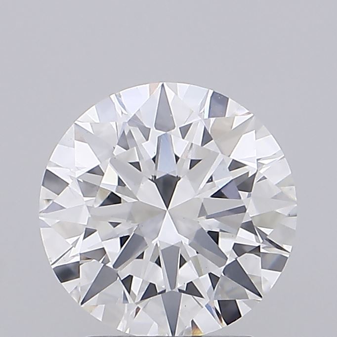 2.14ct Round, E VS1 — IGI