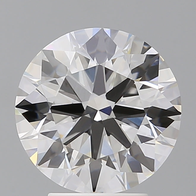 3.58ct Round, F VVS2 — IGI