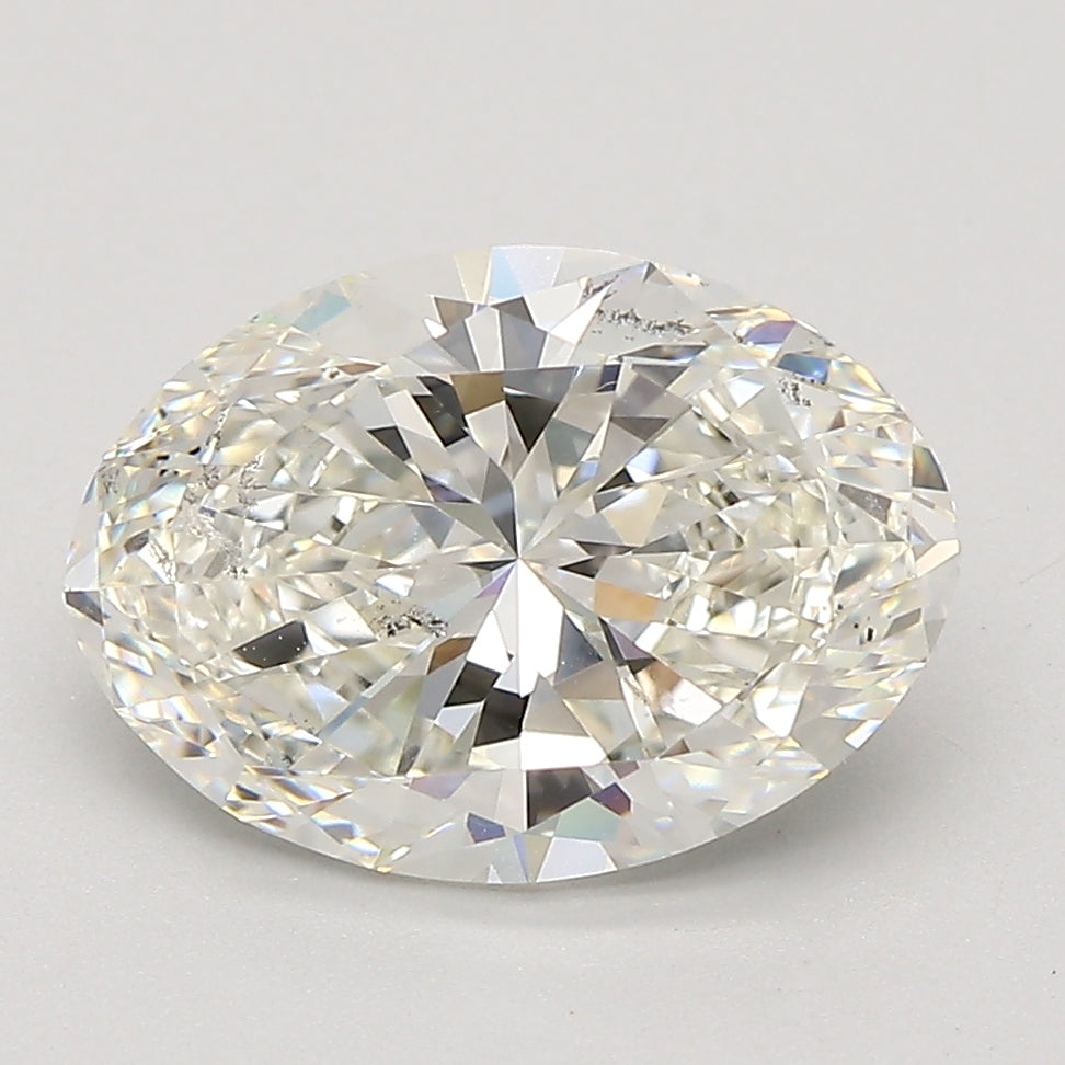 3.02ct Oval Natural Diamond — I SI2, GIA Certified